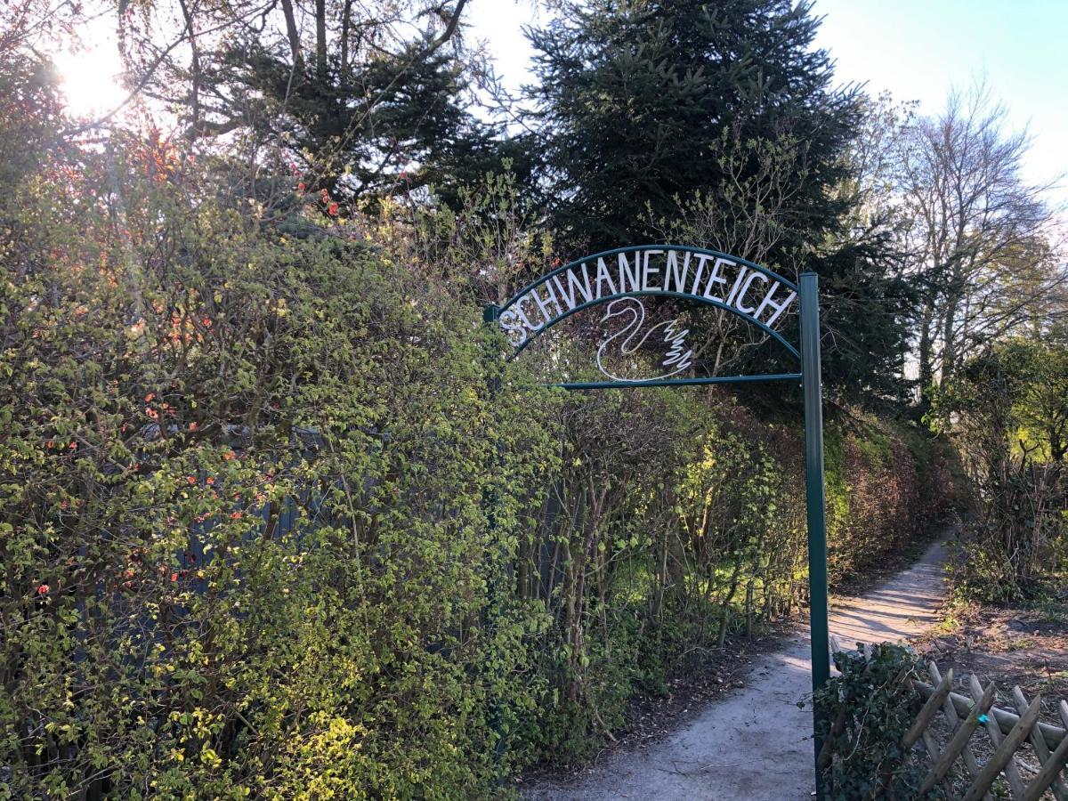 Ferienwohnung Am Schwanenteich Norden Dış mekan fotoğraf